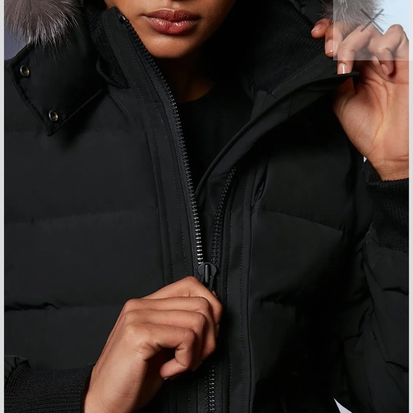 MOOSE KNUCKLES LADRIERE BOMBER - Picture 4 of 5